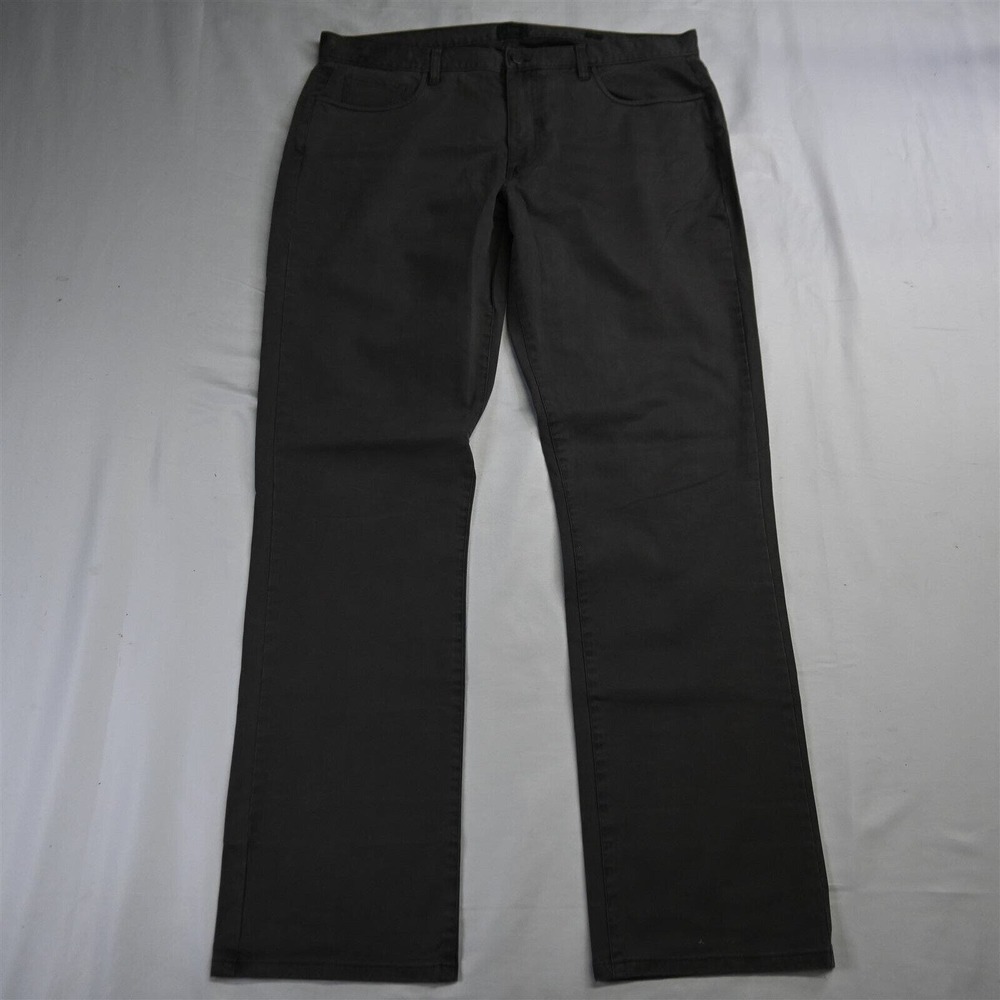 Bixby Nomad 38 x 34 Straight Dark Gray Flex‎ Denim Mens Jeans